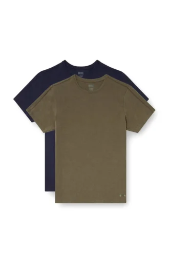 randal-d-mono-2pack 2er-Pack T-Shirts aus fließendem Jersey