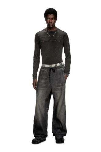 Relaxed D-Martyans Track Denim 09L77 Nächstgelegenes Geschäft finden