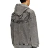 s-boxt-hood-den Hoodie mit Raw-Cut-Patch auf der Rückseite s-boxt-hood-den Hoodie mit Raw-Cut-Patch auf der Rückseite