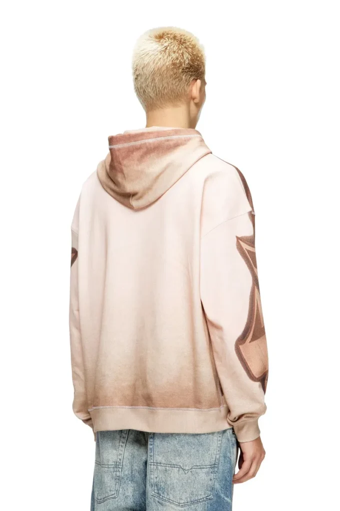 s-boxt-hood-show Hoodie mit Graffiti-Print s-boxt-hood-show Hoodie mit Graffiti-Print