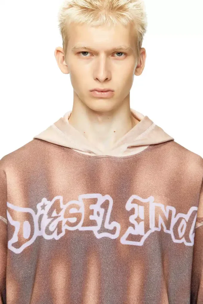 s-boxt-hood-show Hoodie mit Graffiti-Print s-boxt-hood-show Hoodie mit Graffiti-Print