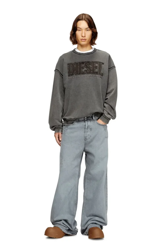 s-boxt-raw-v1 Baumwoll-Sweatshirt mit appliziertem Logo s-boxt-raw-v1 Baumwoll-Sweatshirt mit appliziertem Logo