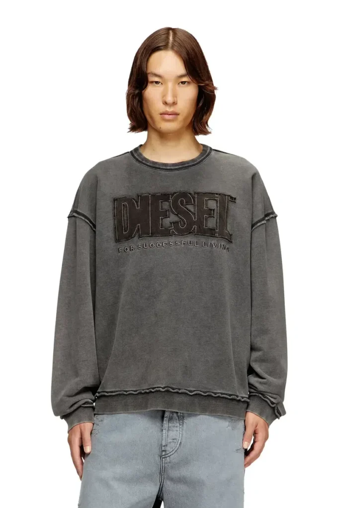 s-boxt-raw-v1 Baumwoll-Sweatshirt mit appliziertem Logo s-boxt-raw-v1 Baumwoll-Sweatshirt mit appliziertem Logo