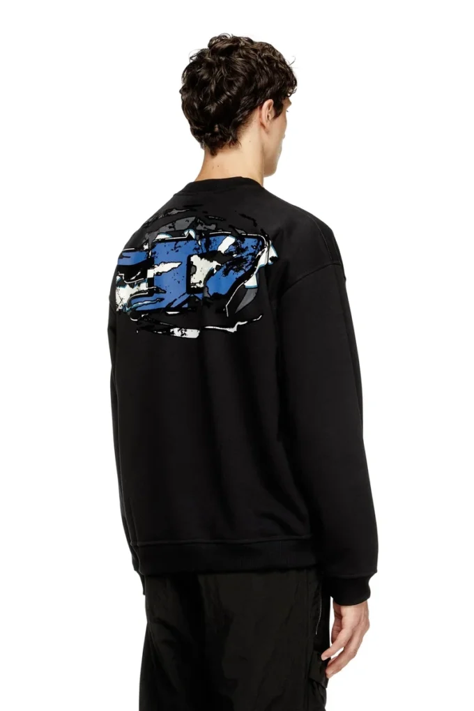 s-boxt-t2 Sweatshirt mit ovalem D-Logo