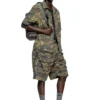 s-brack-epbw Hemd mit gemischten Camouflage-Prints