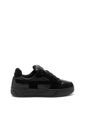 s-d-ollie low D-Ollie-Monochrome Sneakers aus Wildleder und Leder