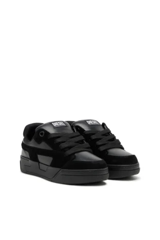 s-d-ollie low D-Ollie-Monochrome Sneakers aus Wildleder und Leder