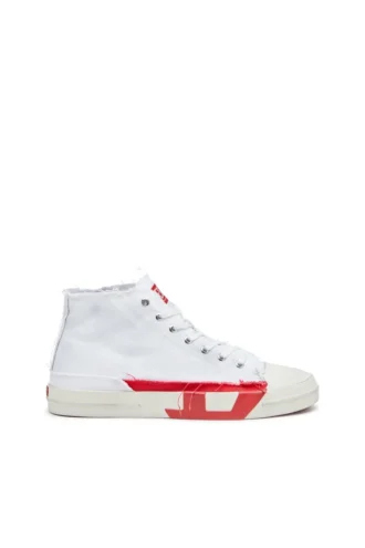 s-d-verse mid S-D-Verse-Dirty-Effect High-Top-Sneaker aus Canvas