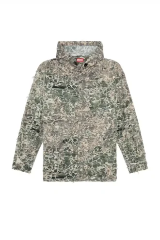 s-dewny-hood-hockk Camo-Hemd mit Destroyed-Effekt