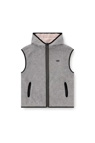 s-haky-new Ärmelloser Hoodie mit Reißverschluss