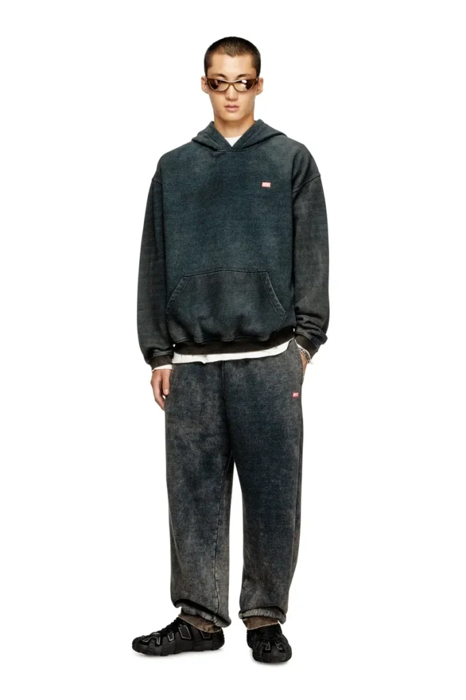 s-kai Baumwoll-Hoodie mit Kängurutasche