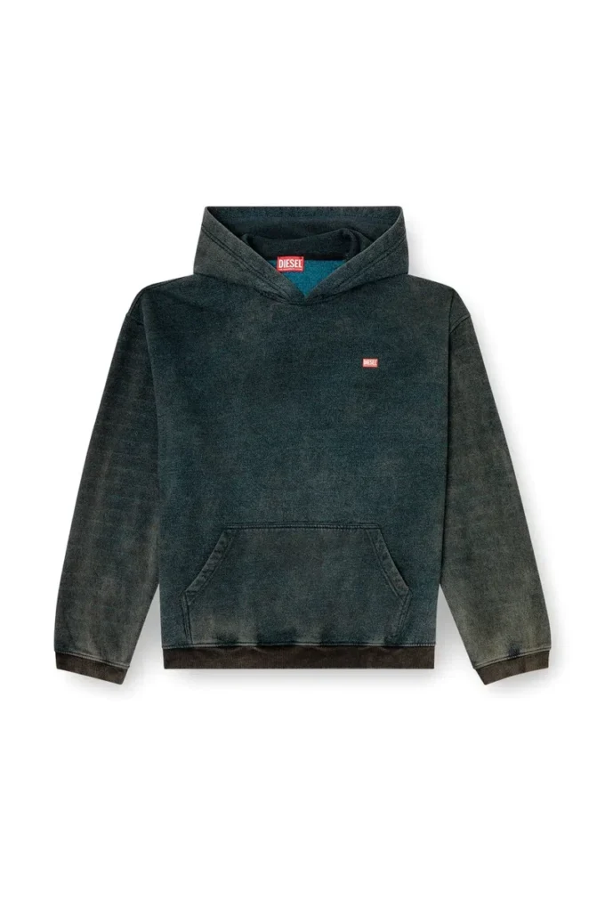 s-kai Baumwoll-Hoodie mit Kängurutasche