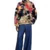 s-luke Teddy-Fleecejacke mit Graffiti-Motiv