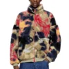 s-luke Teddy-Fleecejacke mit Graffiti-Motiv