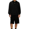 s-macs-hood-od Hoodie mit Metallic-Logo