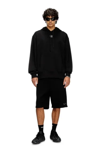 s-macs-hood-od Hoodie mit Metallic-Logo