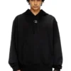 s-macs-hood-od Hoodie mit Metallic-Logo