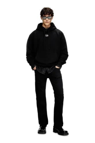 s-macs-hood-od Oversized-Hoodie mit Metallic-Logo