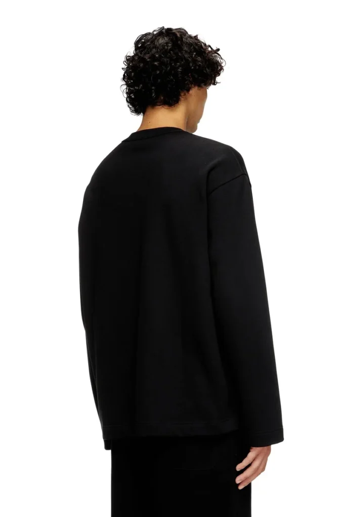 s-macsis-od Sweatshirt mit Metallic-Logo s-macsis-od Sweatshirt mit Metallic-Logo