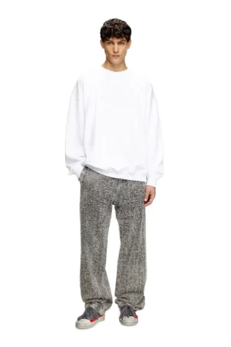 s-mart-bigoval Sweatshirt mit geprägtem ovalen D