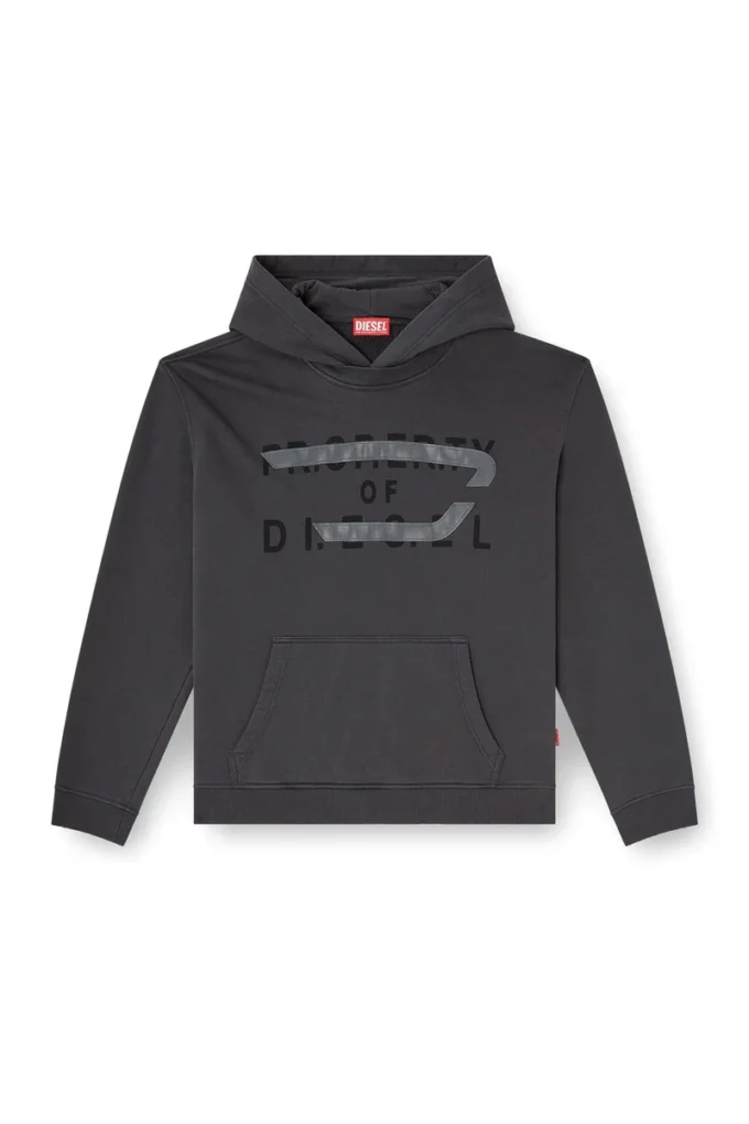 s-norman-hood Baumwoll-Hoodie mit D-Applikation s-norman-hood Baumwoll-Hoodie mit D-Applikation