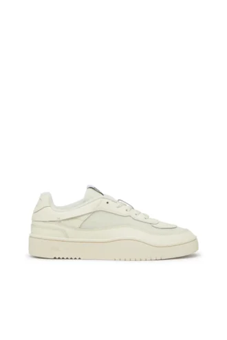 s-oval skate low S-Oval Skate – Sneakers aus Leder mit Stoffbesatz
