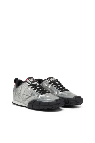 s-pagodha low S-Pagodha-Quilted Metallic-Sneaker