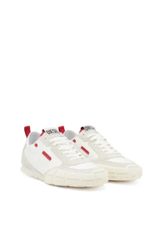 s-pagodha low S-Pagodha-Sneaker aus Leder, Wildleder und Ripstop