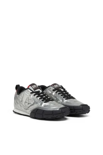 s-pagodha low w S-Pagodha-Quilted Sneakers in Metallic