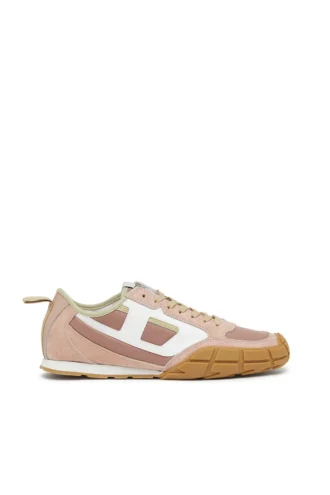 s-pagodha low w S-Pagodha-Sneaker aus Leder, Wildleder und Ripstop