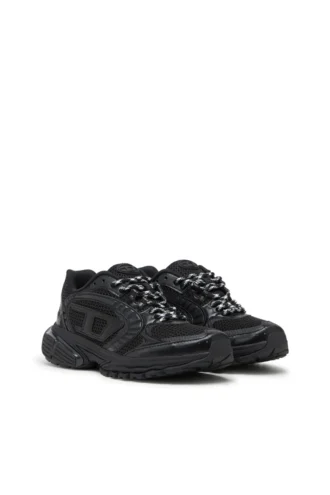 s-pro-v-dense low w S-Pro-V-Dense-Monochrome Mesh-Sneaker mit Oval D-Logo
