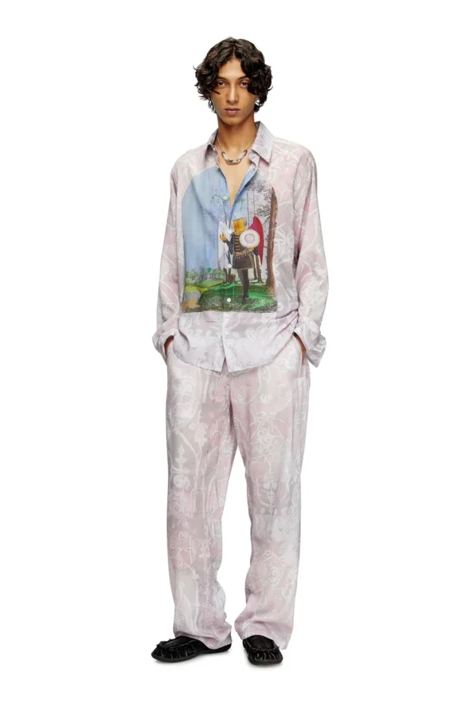 s-simply-a-ajfw Hemd mit mittelalterlichem Print s-simply-a-ajfw Hemd mit mittelalterlichem Print