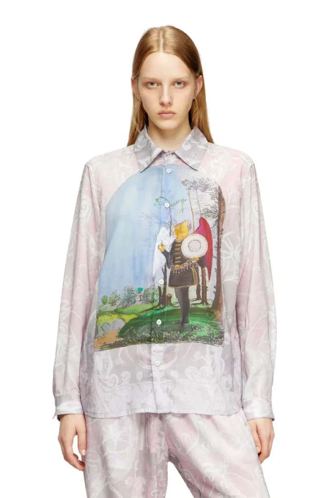 s-simply-a-ajfw Hemd mit mittelalterlichem Print s-simply-a-ajfw Hemd mit mittelalterlichem Print