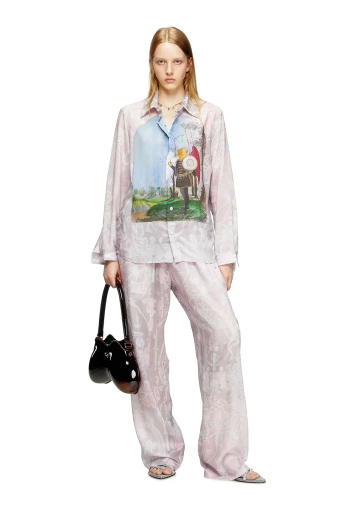 s-simply-a-ajfw Hemd mit mittelalterlichem Print s-simply-a-ajfw Hemd mit mittelalterlichem Print