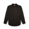 s-simply-ajfu Cupro-Hemd mit gesticktem Logo