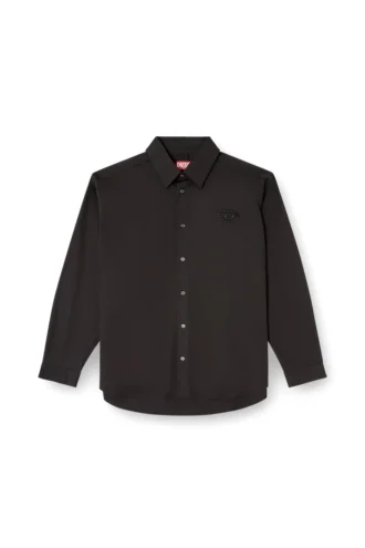 s-simply-gsbh Stretch-Popelinehemd mit Stickerei