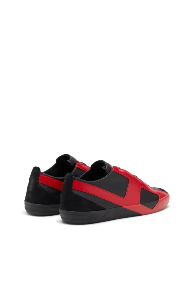 s-slante-d low S-Slante-D-Sneaker aus Wildleder und Leder mit D-Logo s-slante-d low S-Slante-D-Sneaker aus Wildleder und Leder mit D-Logo