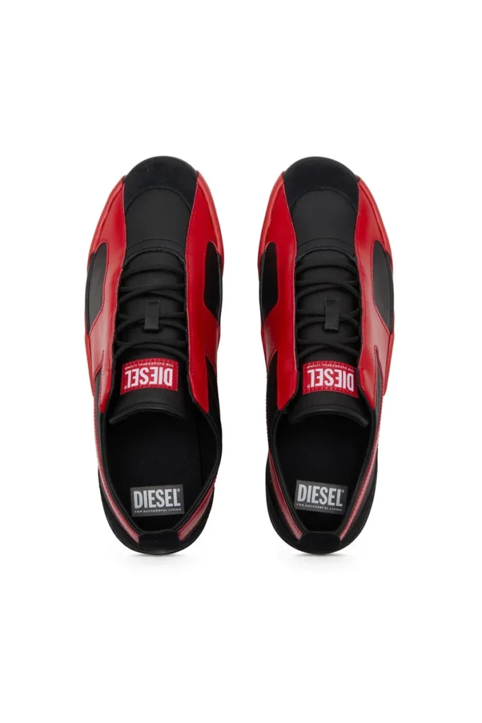 s-slante-d low S-Slante-D-Sneaker aus Wildleder und Leder mit D-Logo s-slante-d low S-Slante-D-Sneaker aus Wildleder und Leder mit D-Logo