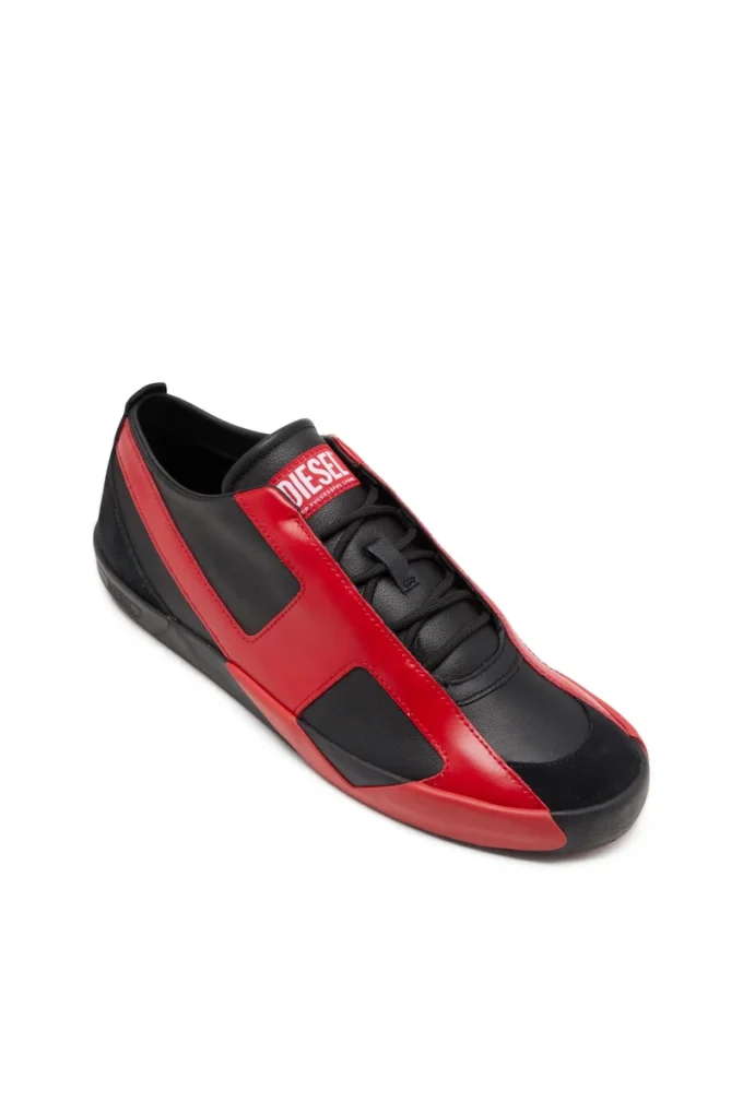 s-slante-d low S-Slante-D-Sneaker aus Wildleder und Leder mit D-Logo s-slante-d low S-Slante-D-Sneaker aus Wildleder und Leder mit D-Logo