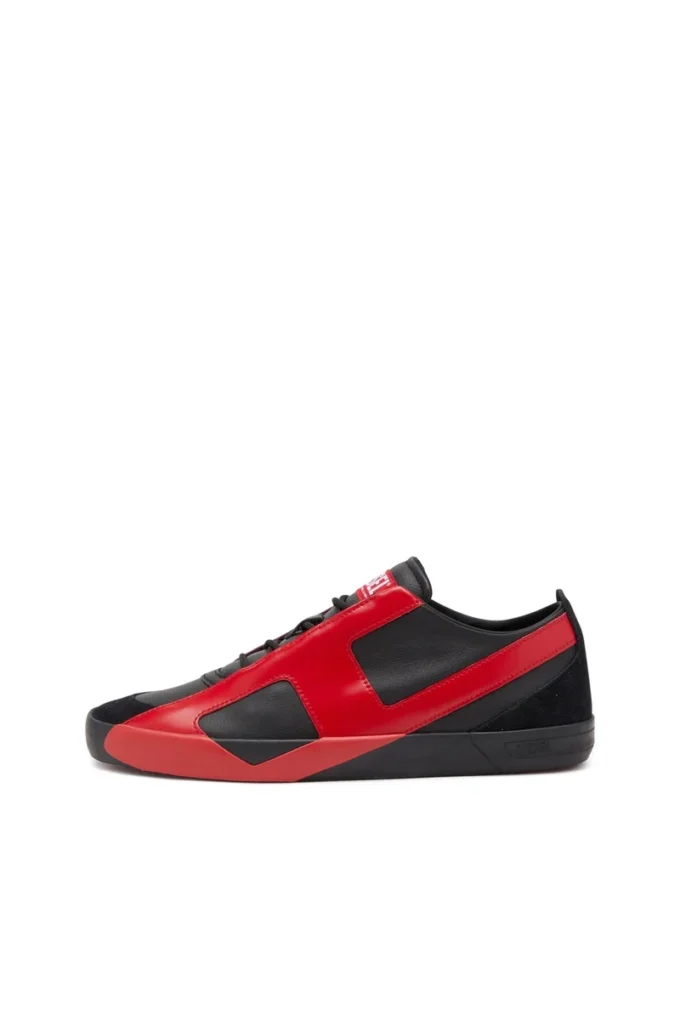 s-slante-d low S-Slante-D-Sneaker aus Wildleder und Leder mit D-Logo s-slante-d low S-Slante-D-Sneaker aus Wildleder und Leder mit D-Logo