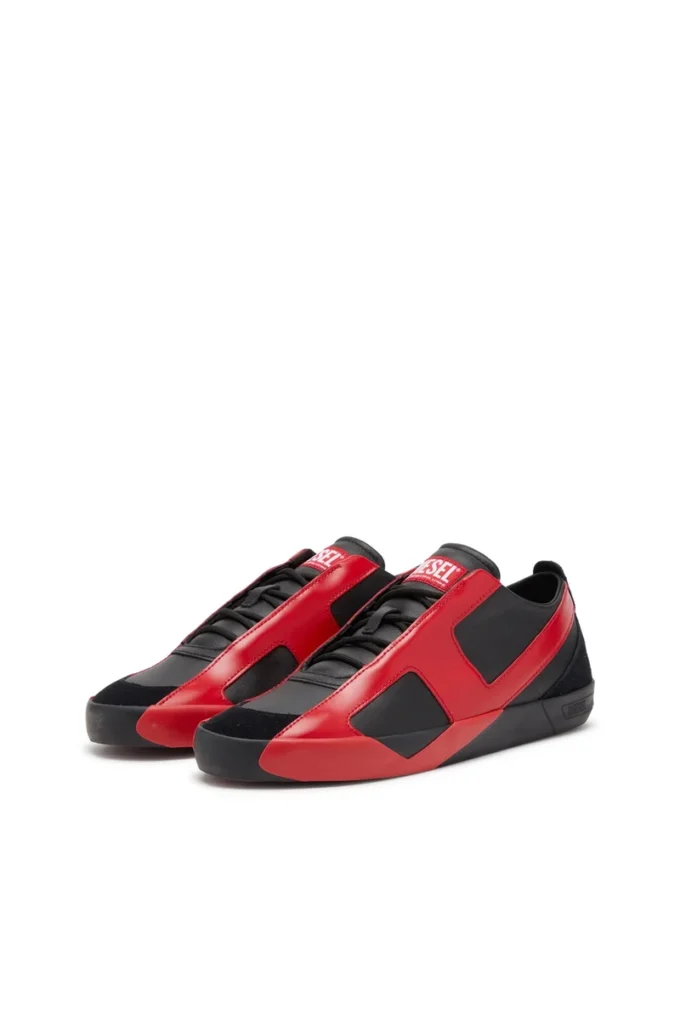 s-slante-d low S-Slante-D-Sneaker aus Wildleder und Leder mit D-Logo s-slante-d low S-Slante-D-Sneaker aus Wildleder und Leder mit D-Logo
