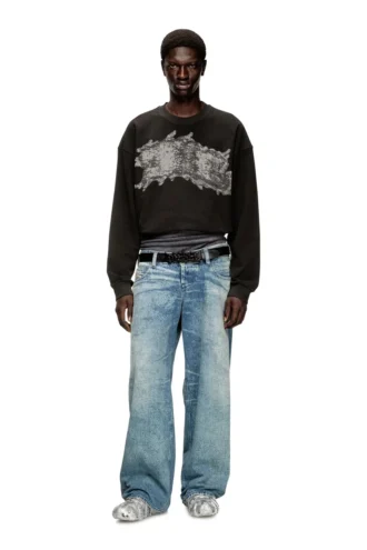 s-valentin-jmbv Sweatshirt mit Graffiti-Print