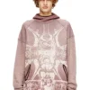 s-waf-hood-new Verblasster Waffel-Hoodie mit Grafikprint s-waf-hood-new Verblasster Waffel-Hoodie mit Grafikprint