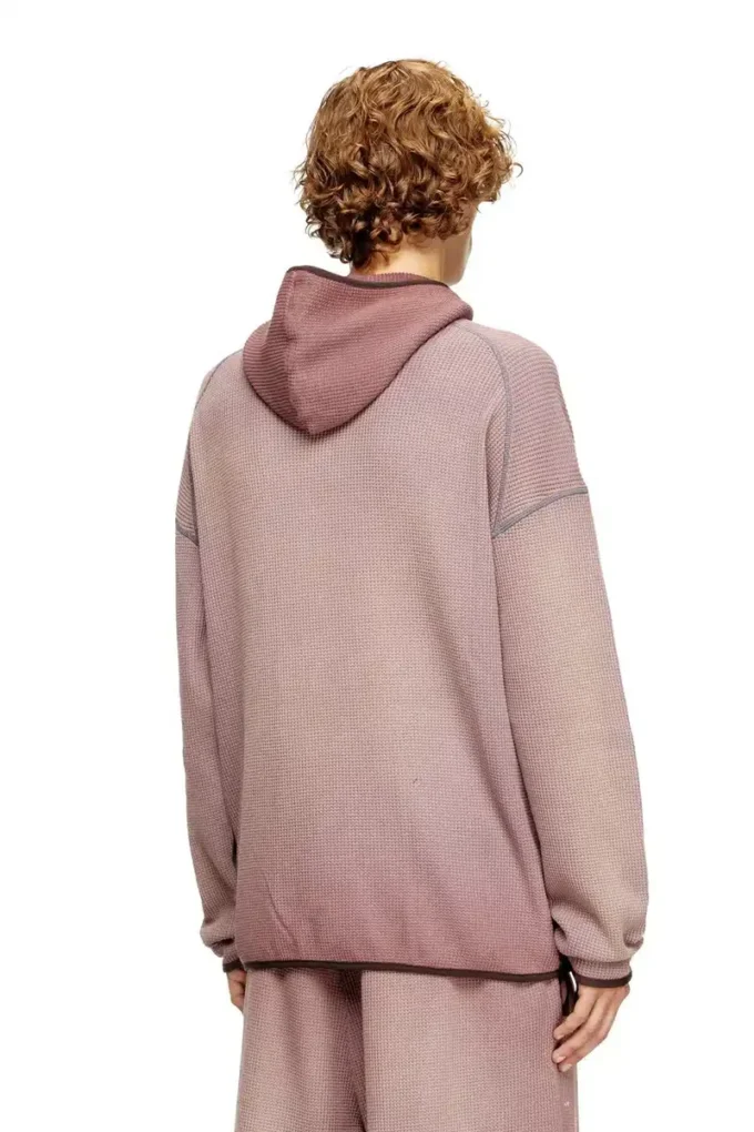 s-waf-hood-new Verblasster Waffel-Hoodie mit Grafikprint s-waf-hood-new Verblasster Waffel-Hoodie mit Grafikprint