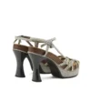 Sandale d-woodstock 105 Plateau-Sandalen D-Woodstock-Strappy aus Denim Sandale d-woodstock 105 Plateau-Sandalen D-Woodstock-Strappy aus Denim
