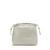 Scrunch-D-Bucket Scrunch-D-Bucket-Tasche aus glänzendem, geknittertem Leder