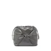 Scrunch-D-Bucket Scrunch-D-Bucket-Tasche aus glänzendem, geknittertem Leder