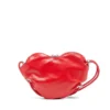 scrunch-d heart Scrunch-D-Heart Schultertasche aus geknittertem Leder scrunch-d heart Scrunch-D-Heart Schultertasche aus geknittertem Leder