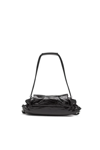 scrunch-d Schultertasche Scrunch-D S-Schultertasche aus geknittertem Leder