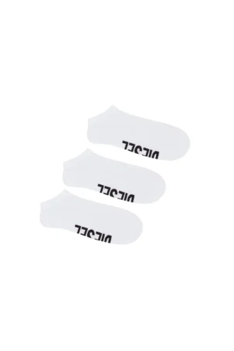 skm-gost-threepack 3er-Pack Low-Cut-Socken mit Logo auf dem Spann